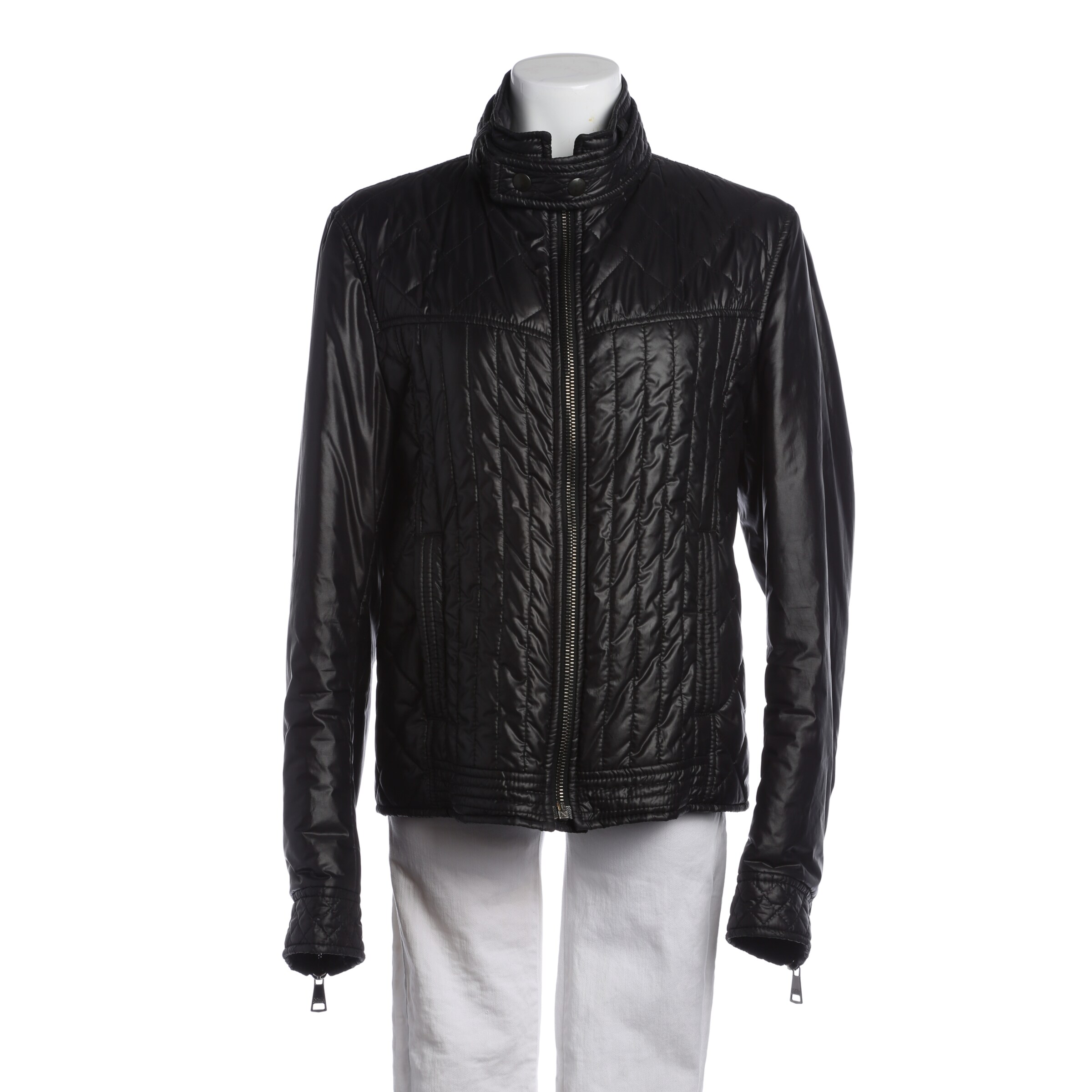 DOLCE & GABBANA Übergangsjacke 5XL in Schwarz: Vorderseite