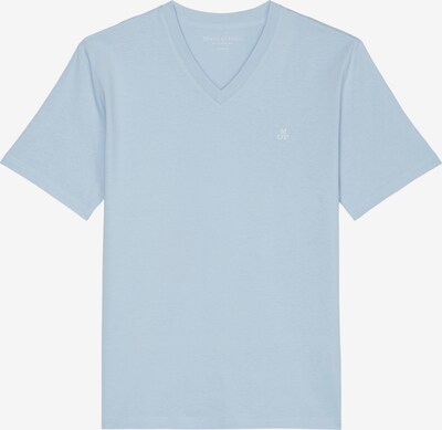 Marc O'Polo T-Shirt in taubenblau / weiß, Produktansicht
