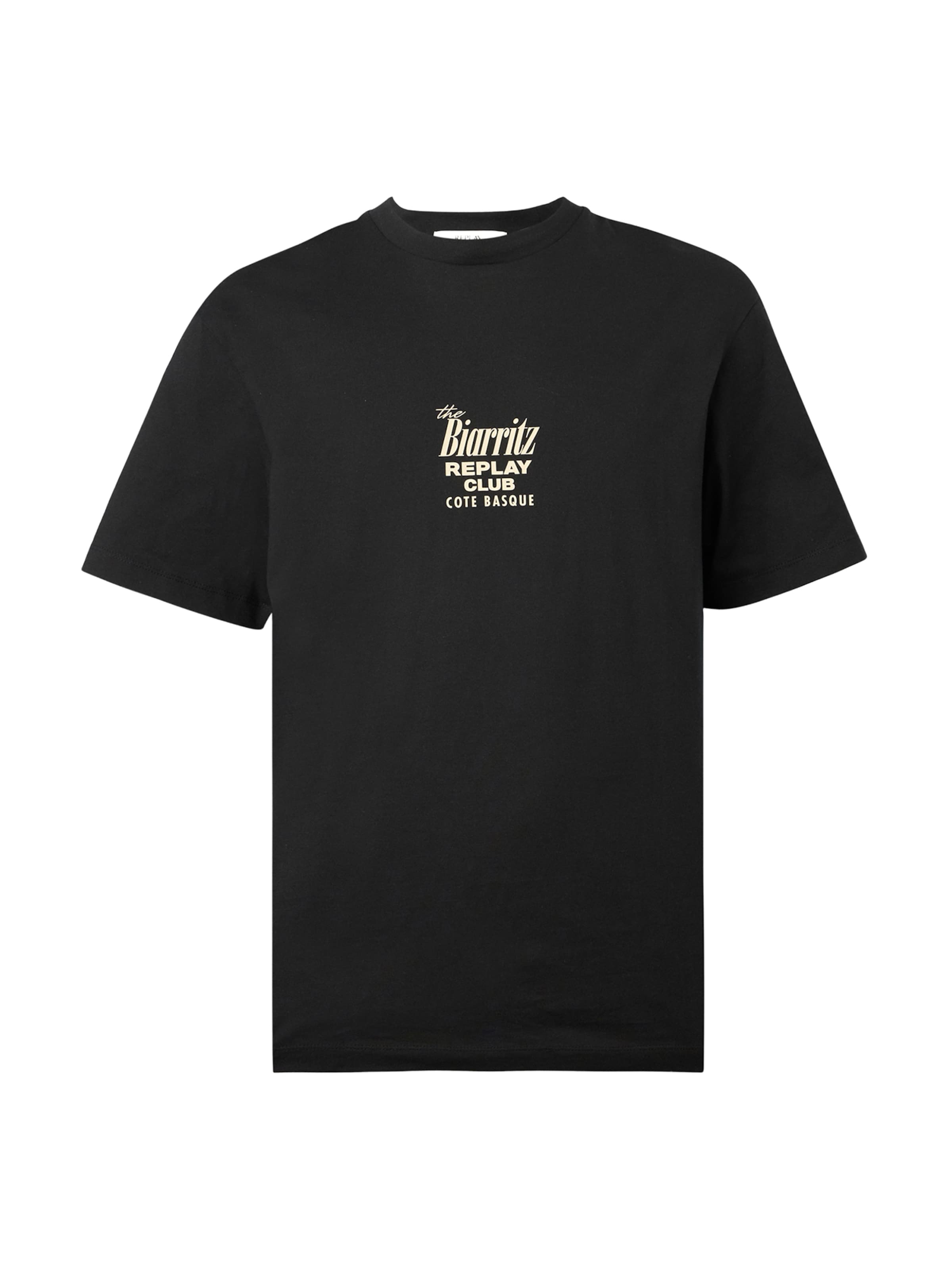 REPLAY Shirt in Black: front