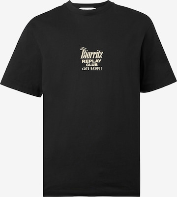 REPLAY Paita värissä musta: etupuoli