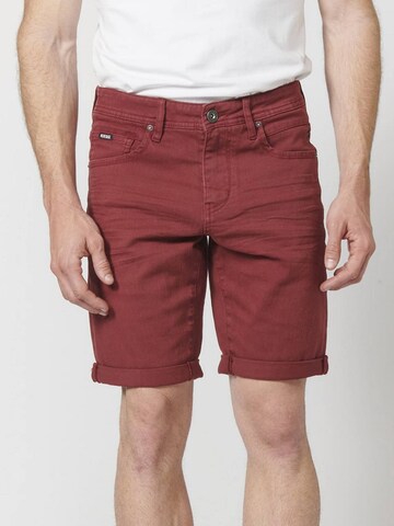 KOROSHI Regular Shorts in Rot