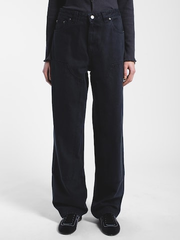 Dr. Denim Baggy Jeans 'Jena Double Knee' in Grijs