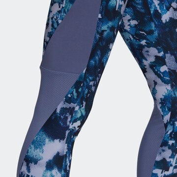 Skinny Pantaloni sportivi di ADIDAS SPORTSWEAR in blu