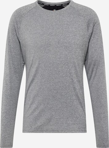T-Shirt fonctionnel 'Melkp' Rukka en gris : devant