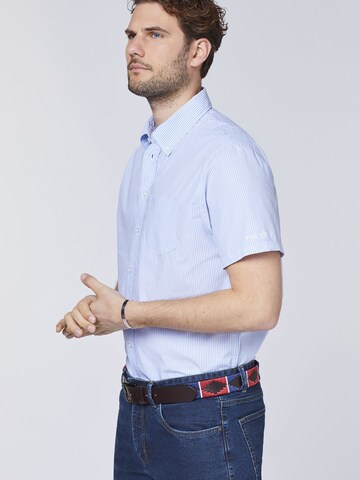 Polo Sylt Regular fit Button Up Shirt in Blue