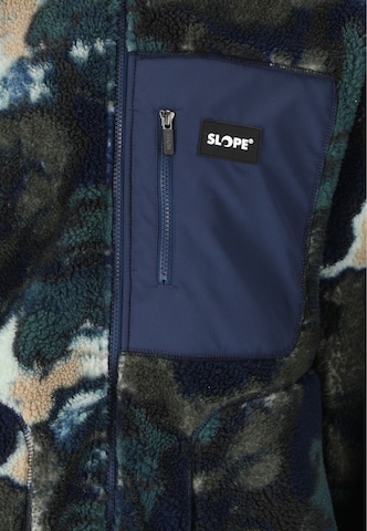 SLOPE Athletic fleece jacket 'Kendor' in Green