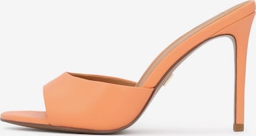 Mule Kazar en orange : devant