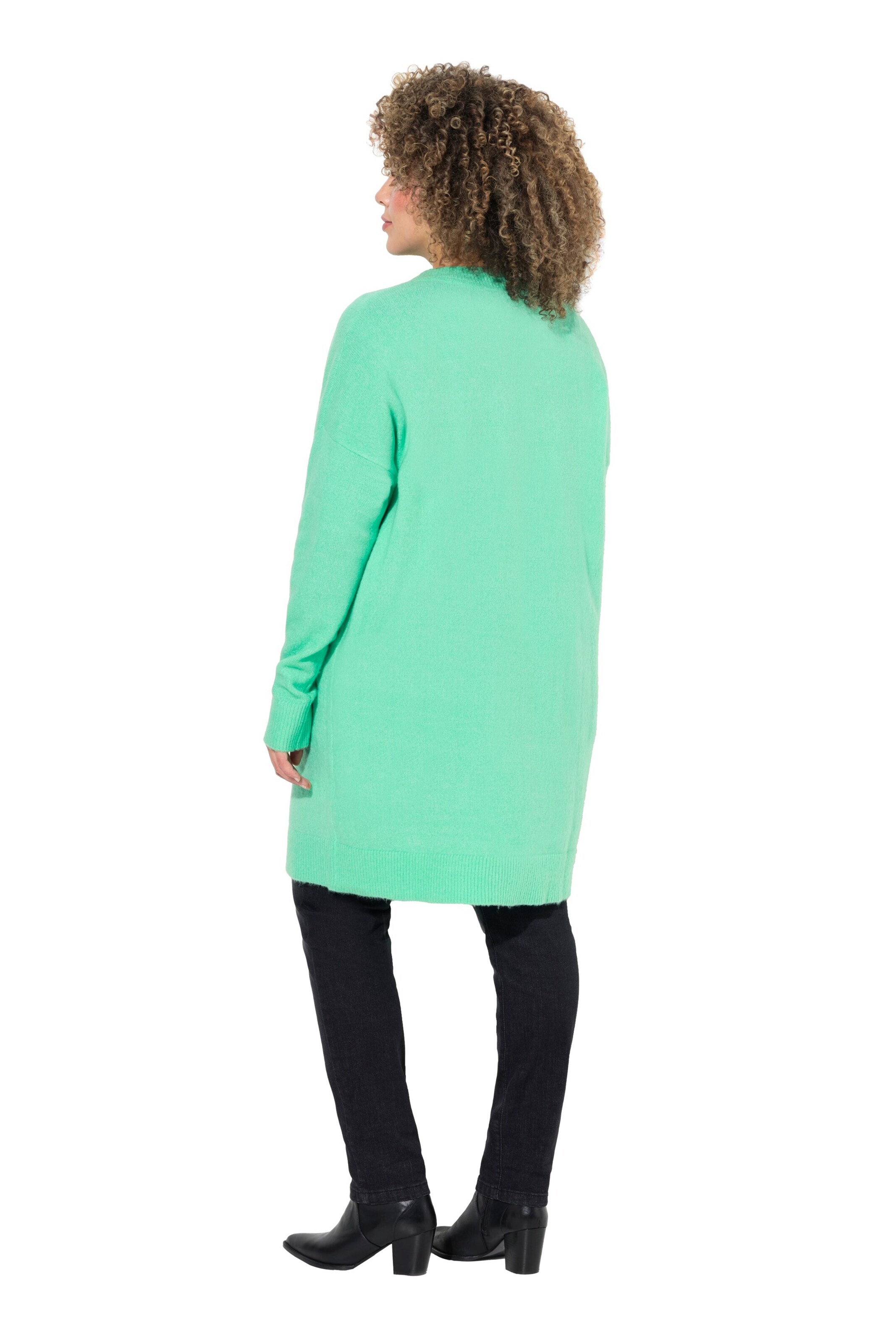 Cardigan Ulla Popken en vert