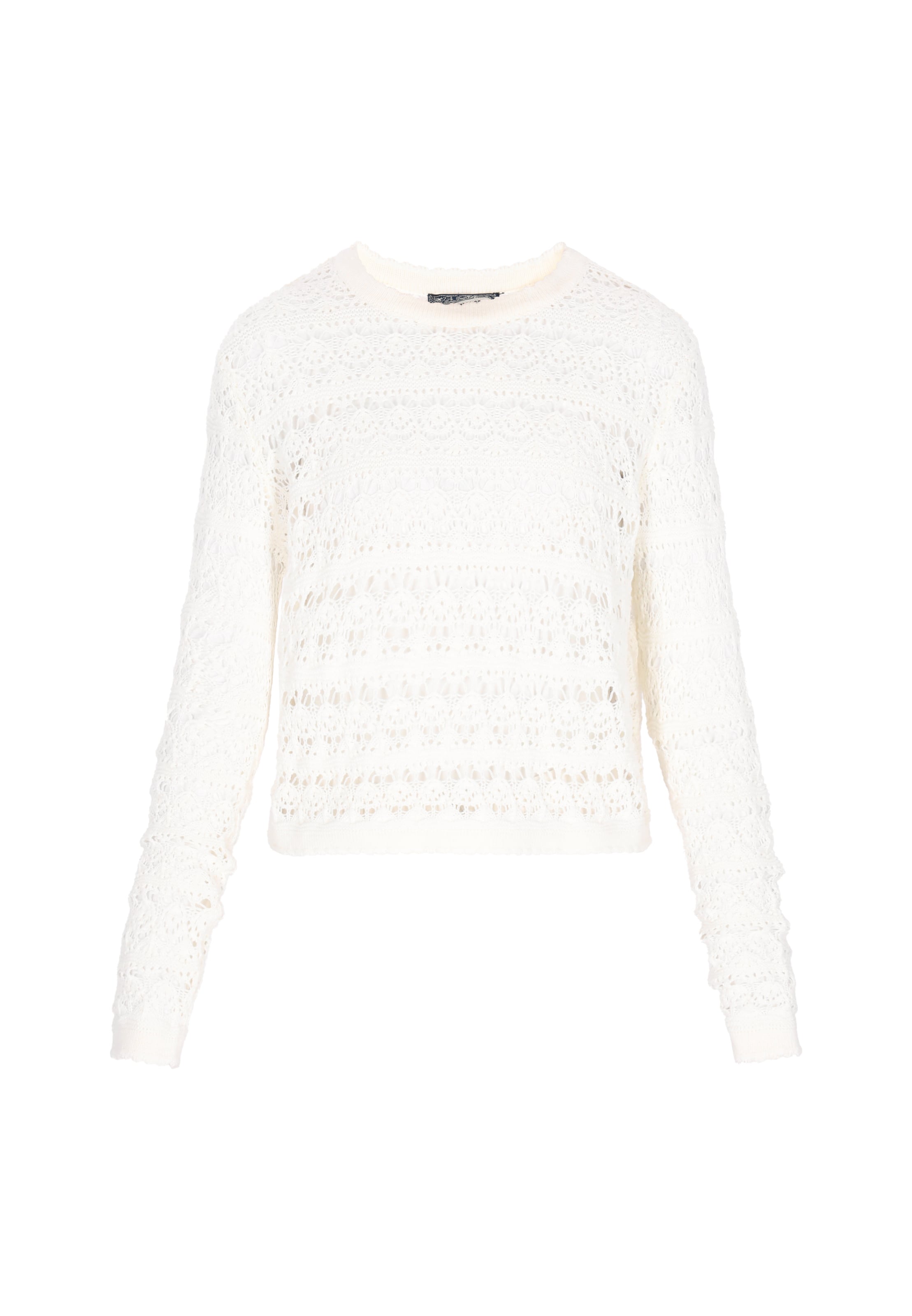 DreiMaster Vintage Pulover 'Vintage' | bela barva: sprednja stran