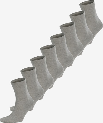 Nur Die Socks in Grey: front