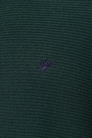 DENIM CULTURE Knit Cardigan 'DARWIN' in Green