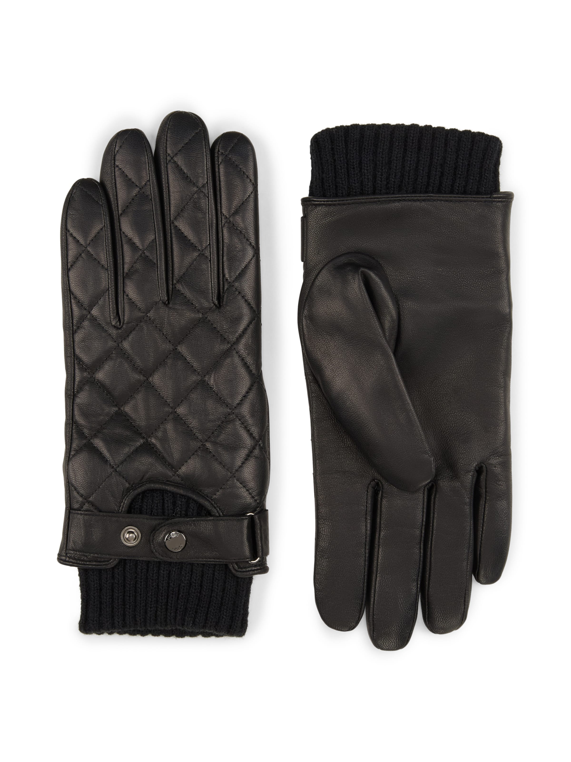 JOOP! Full Finger Gloves in Black, Item view