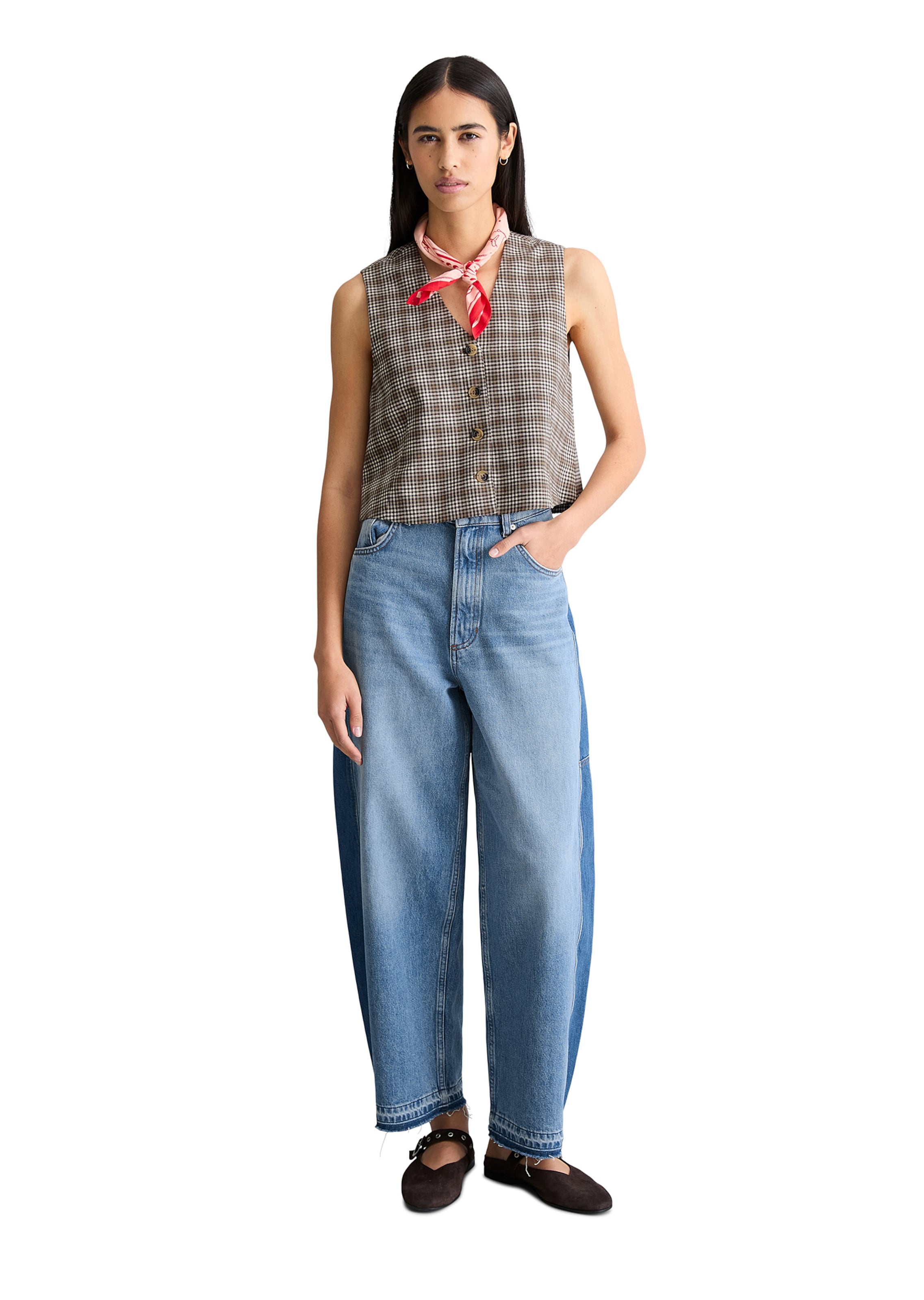 Marc O'Polo DENIM Bodywarmer in Bruin