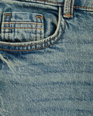 mėlyna WE Fashion Standartinis Džinsai