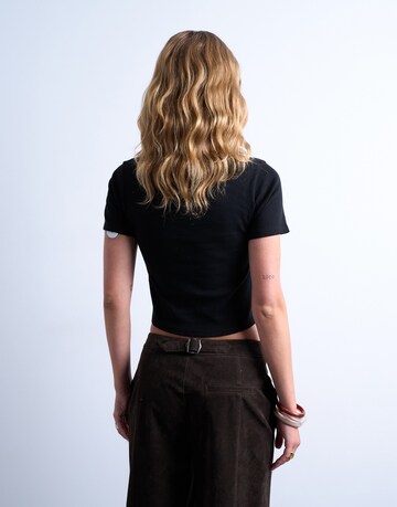 TOPSHOP Shirt 'Everyday' in Black