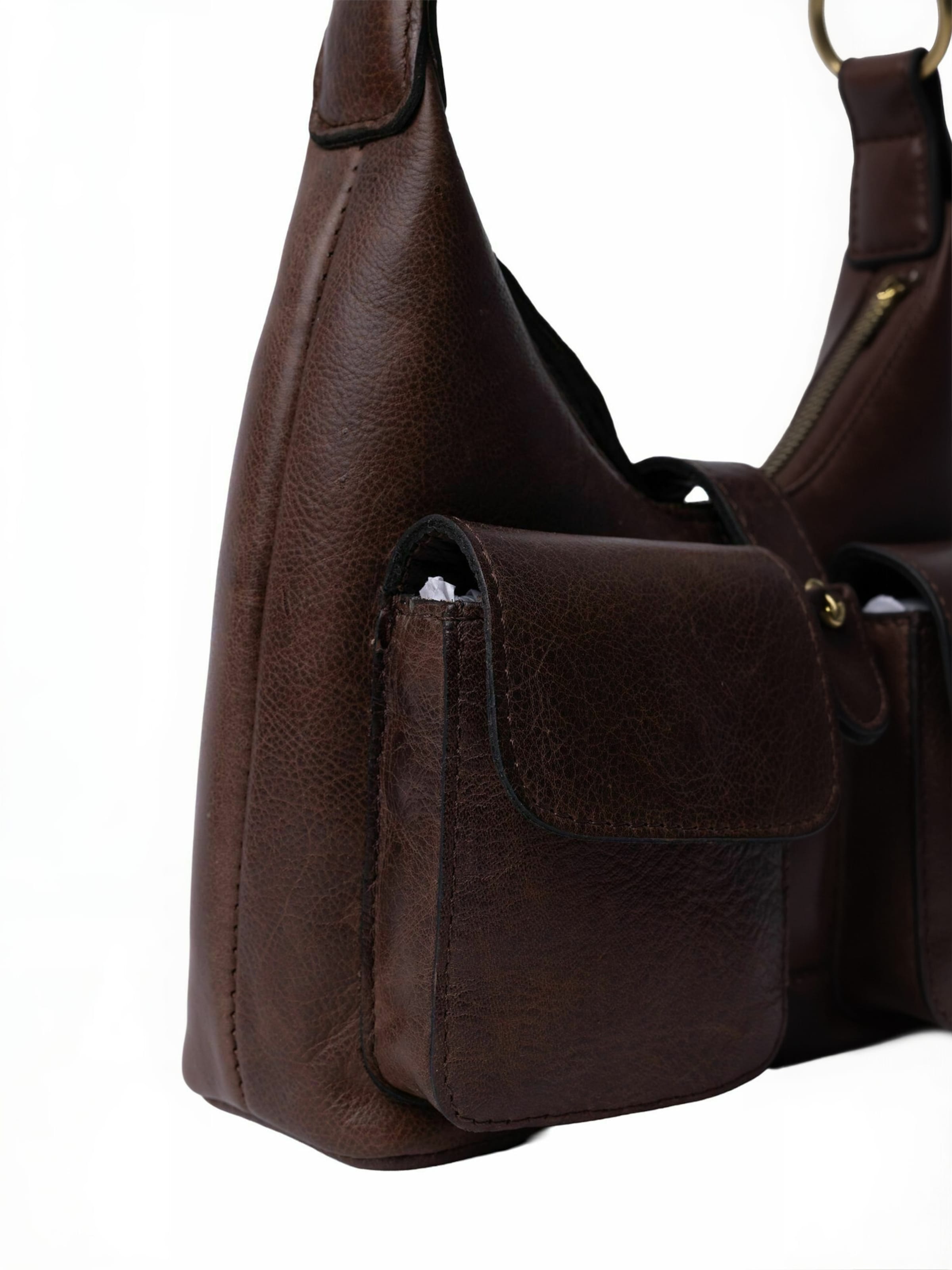 RE:DESIGNED Shopper ' Solvej ' in Grey: side