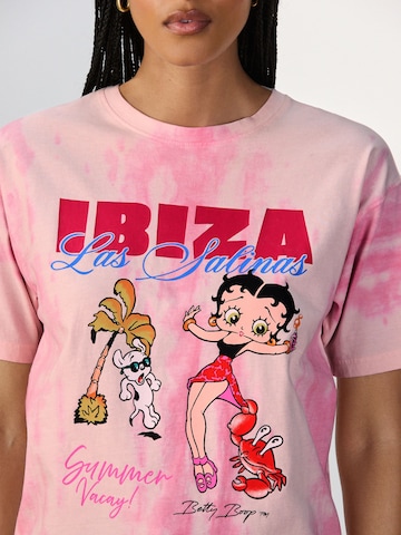 Next - Camisa 'Betty Boop' em rosa