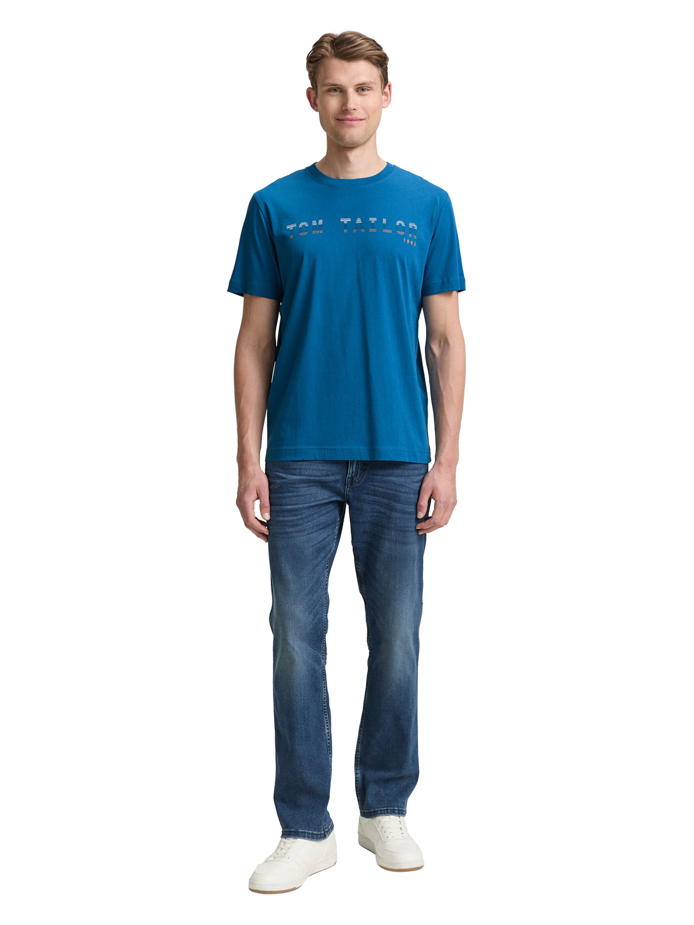 TOM TAILOR Тениска в синьо