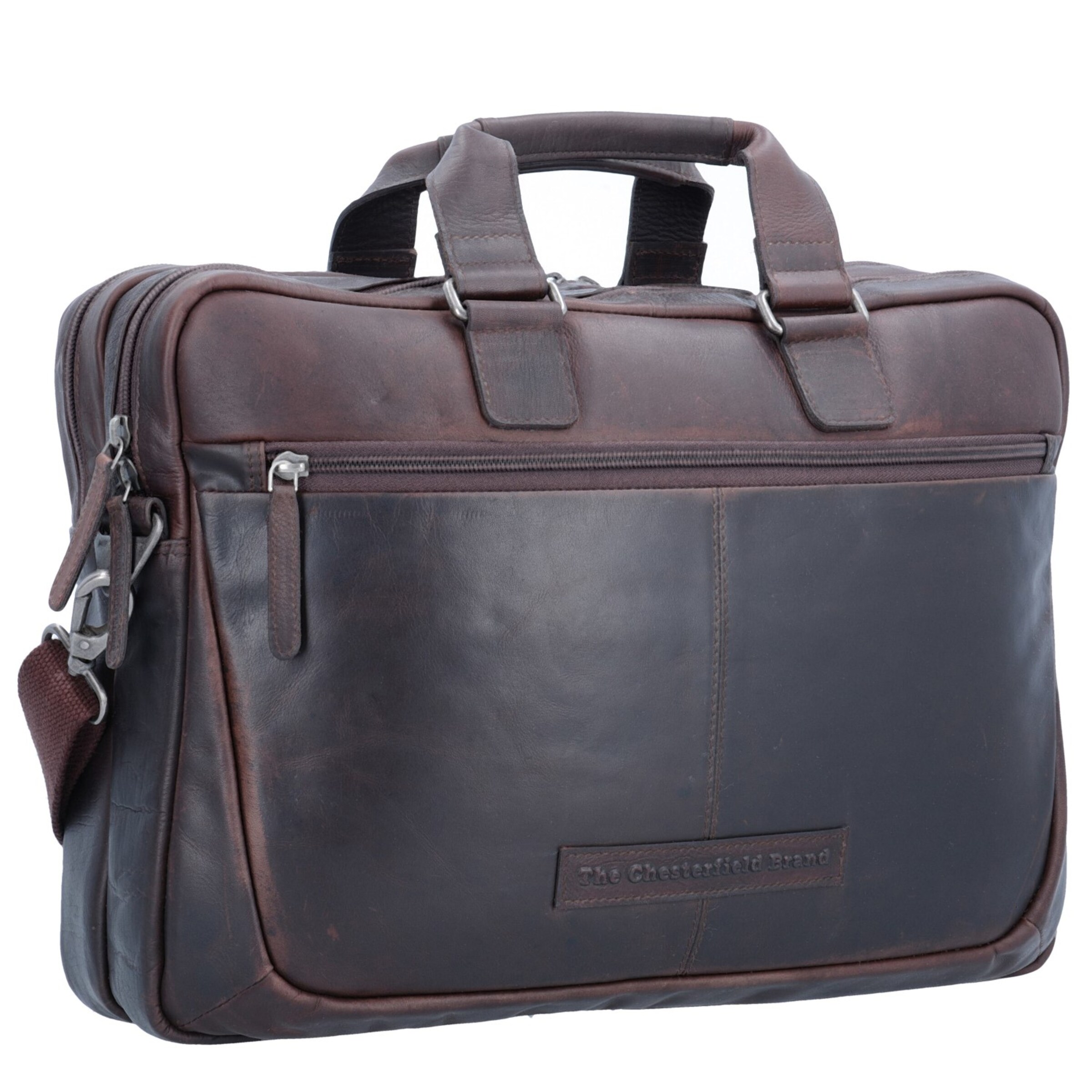 Porte-documents 'Seth' The Chesterfield Brand en marron