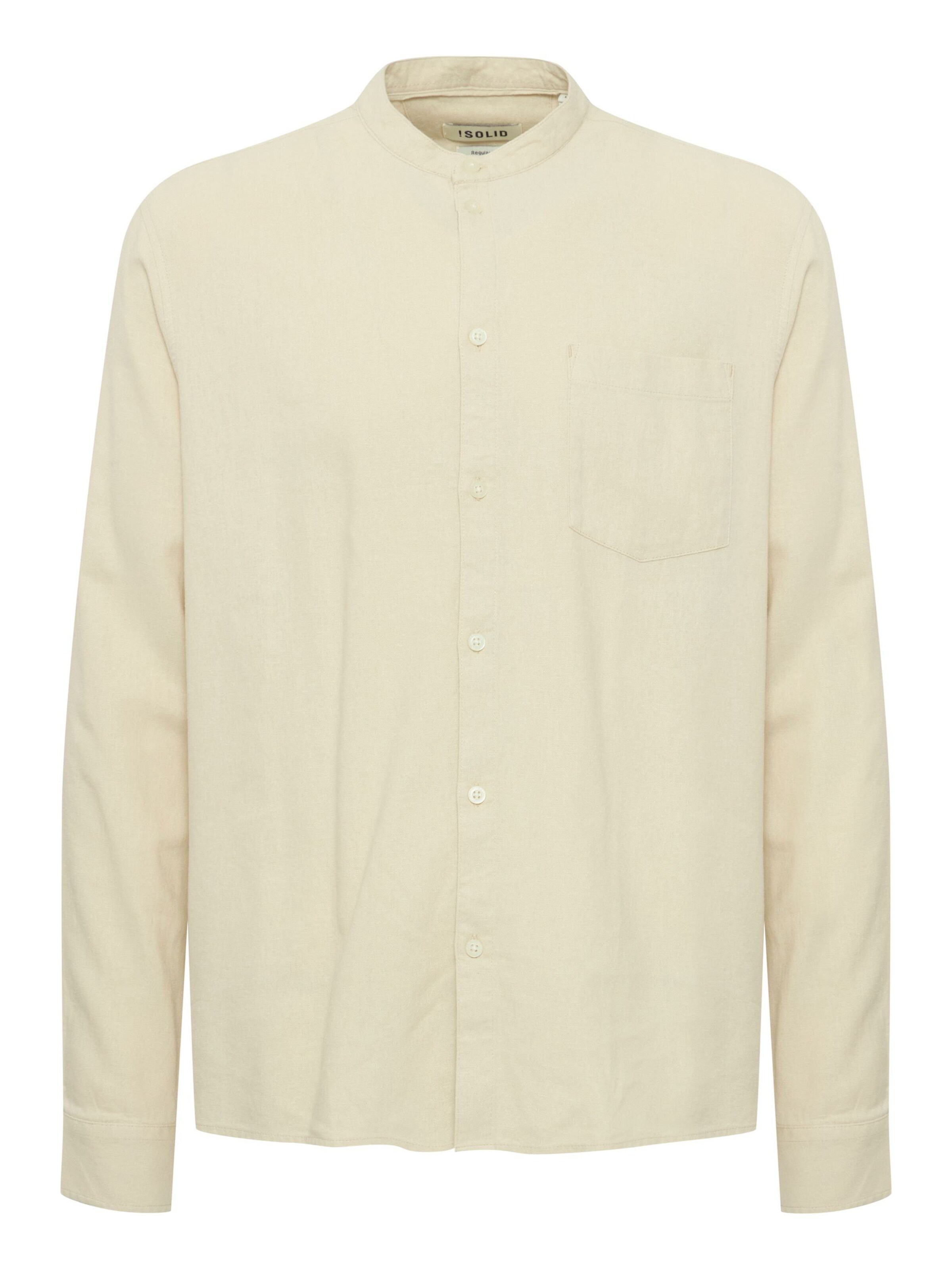 !Solid Overhemd ' SDALLAN SH ' in Beige: voorkant