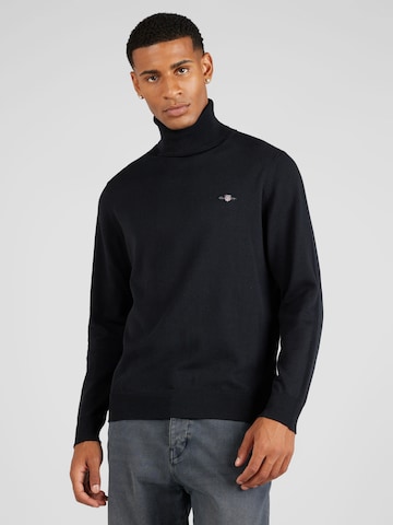 Pull-over GANT en noir : devant