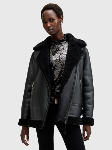 Giacca di mezza stagione 'SOLA' di AllSaints in nero: frontale
