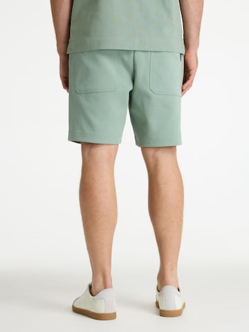 CHASIN' Regular Broek 'Stavo.S Scuba' in Groen