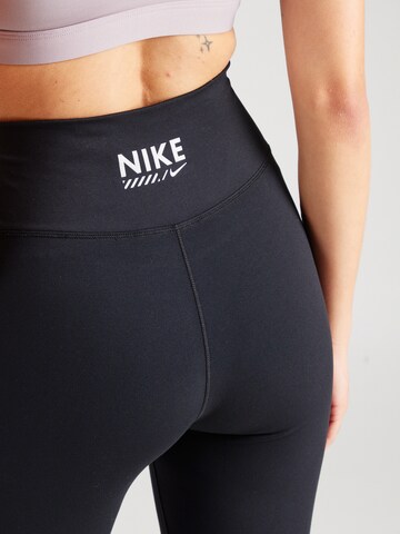 NIKE - Skinny Pantalón deportivo 'ONE' en negro