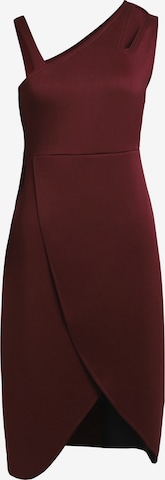 Campus Sutra Cocktail Dress 'Ashlyn' in Red: front