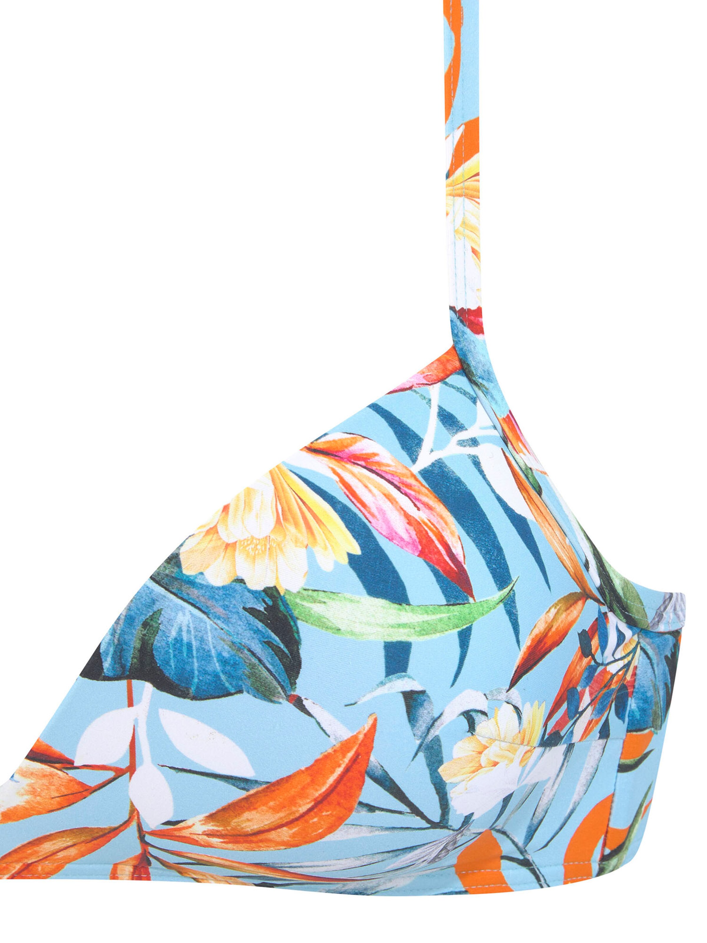 VENICE BEACH T-shirt Bikini top in Blue