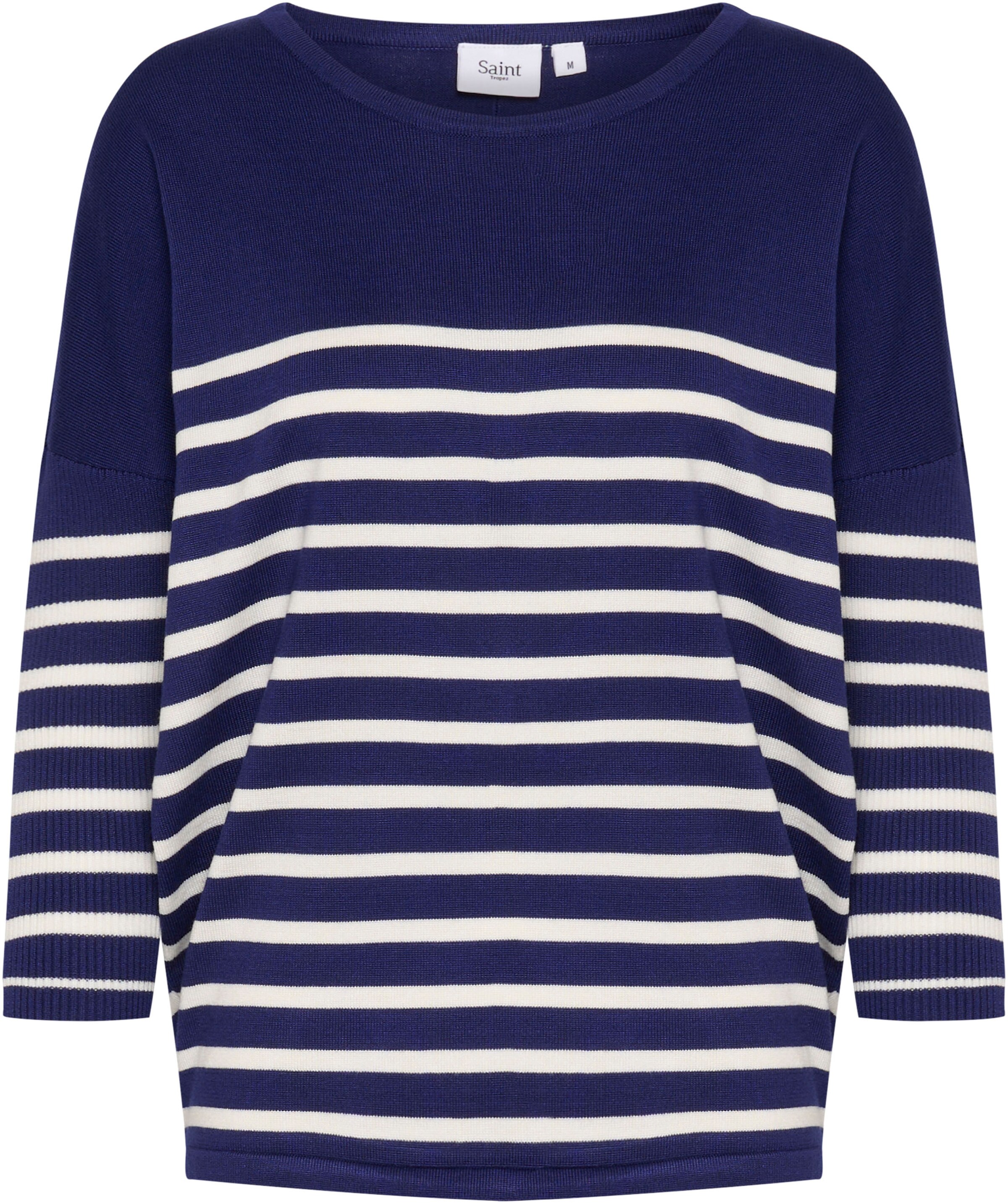 SAINT TROPEZ Pullover 'MilaSZ' i blå: forside