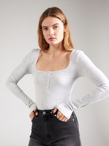 Miss Selfridge - Camisa em cinzento: frente