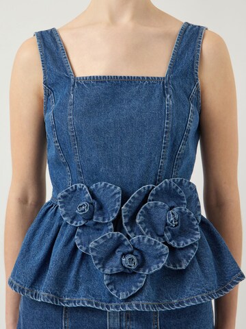 Camicia da donna 'YASElsie' di YAS in blu