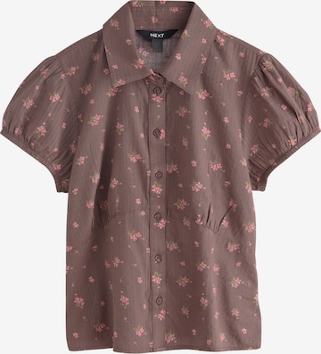 Chemisier Next en marron : devant