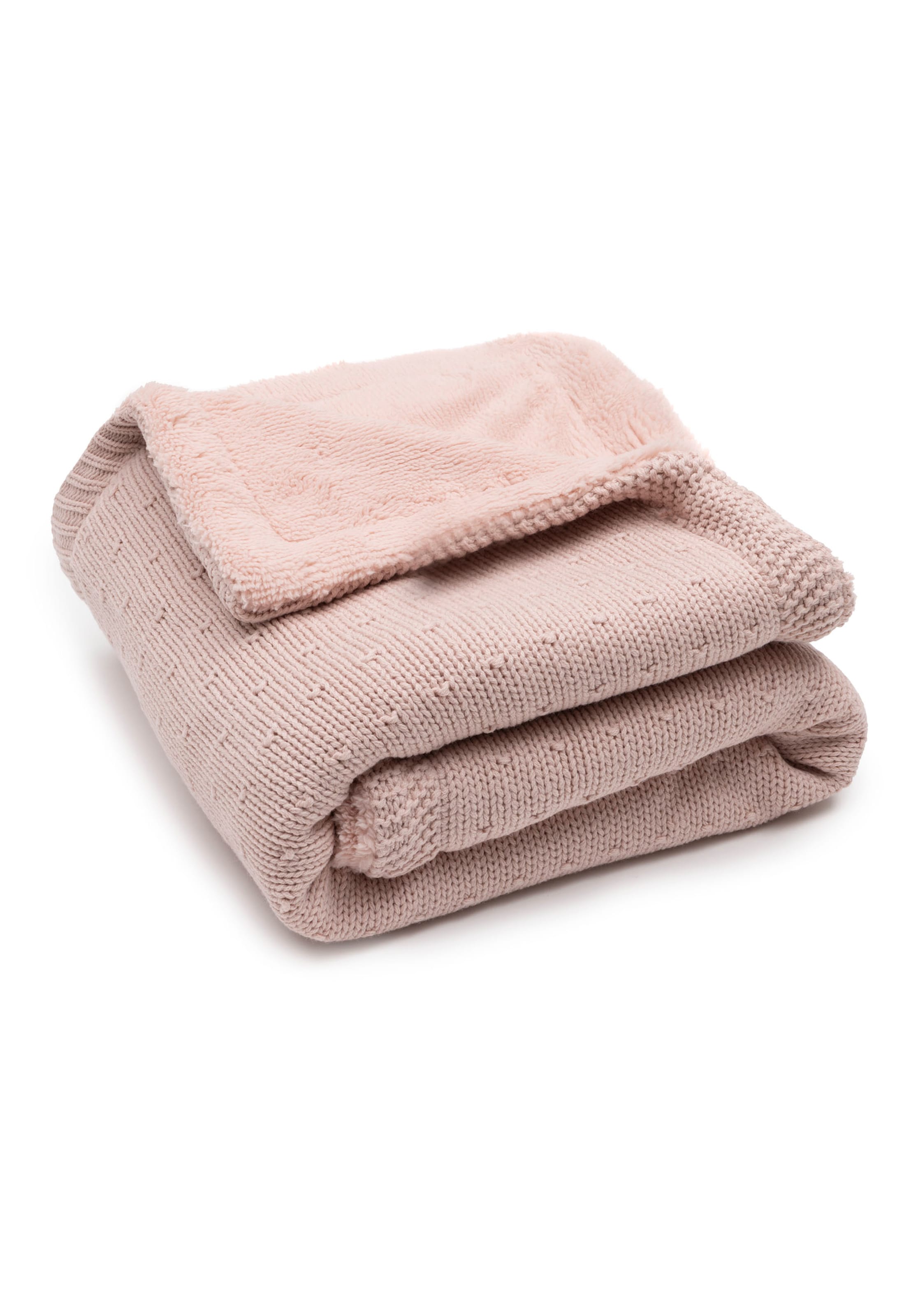 Jollein Decke - Sprinkle Knit in Pink: Vorderseite