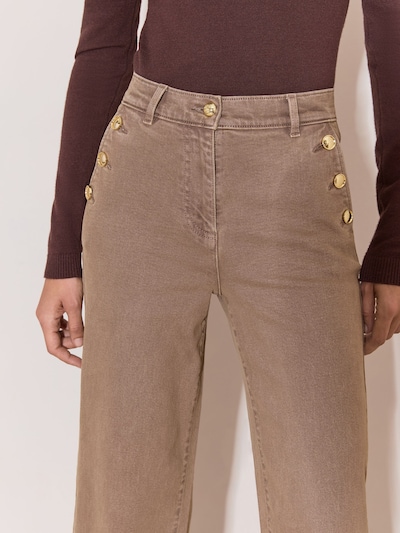 Lipsy Jeans in 25 in de kleur Donkerbeige, Productweergave