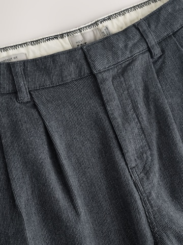 Next Regular Pleat-front trousers 'Edit' in Grey
