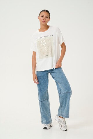 Kaffe - Camisa 'Fin' em branco