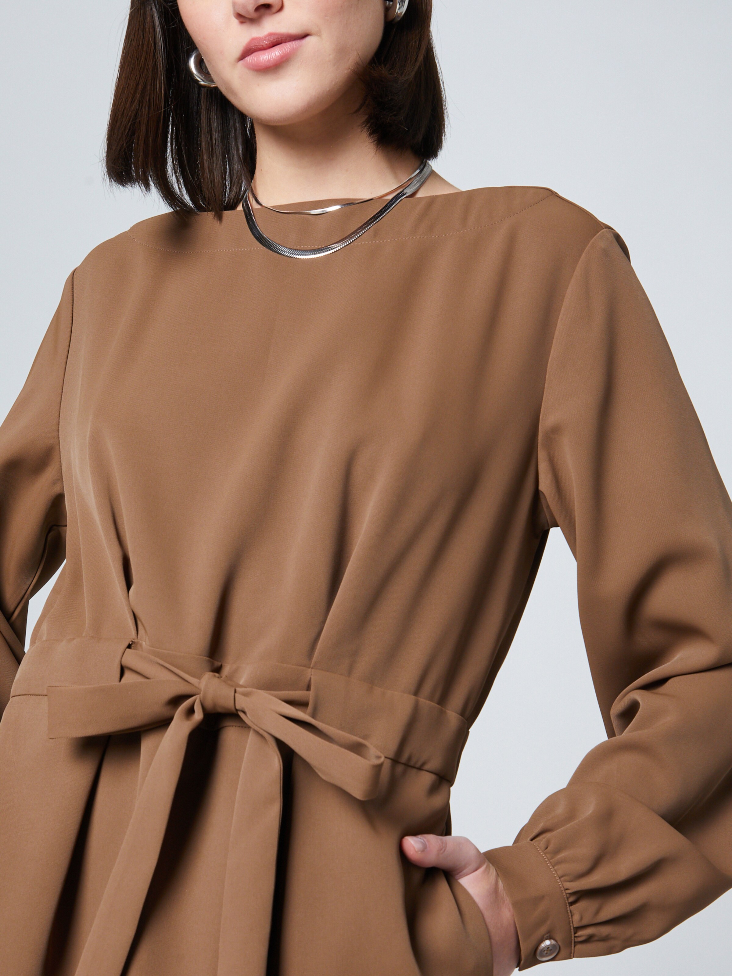 Frauen Große Größen Guido Maria Kretschmer Collection Kleid 'Simona' in Braun - OC38234 Frauen Große Größen Guido Maria Kretschmer Collection Kleid 'Simona' in Braun - OC38234