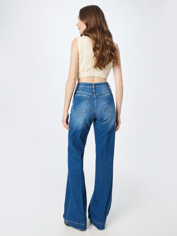 7 for all mankind Bootcut Farmer - kék