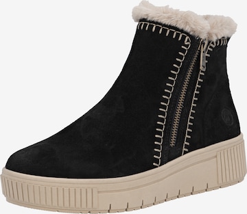 REMONTE Enkellaarsjes in Zwart: voorkant