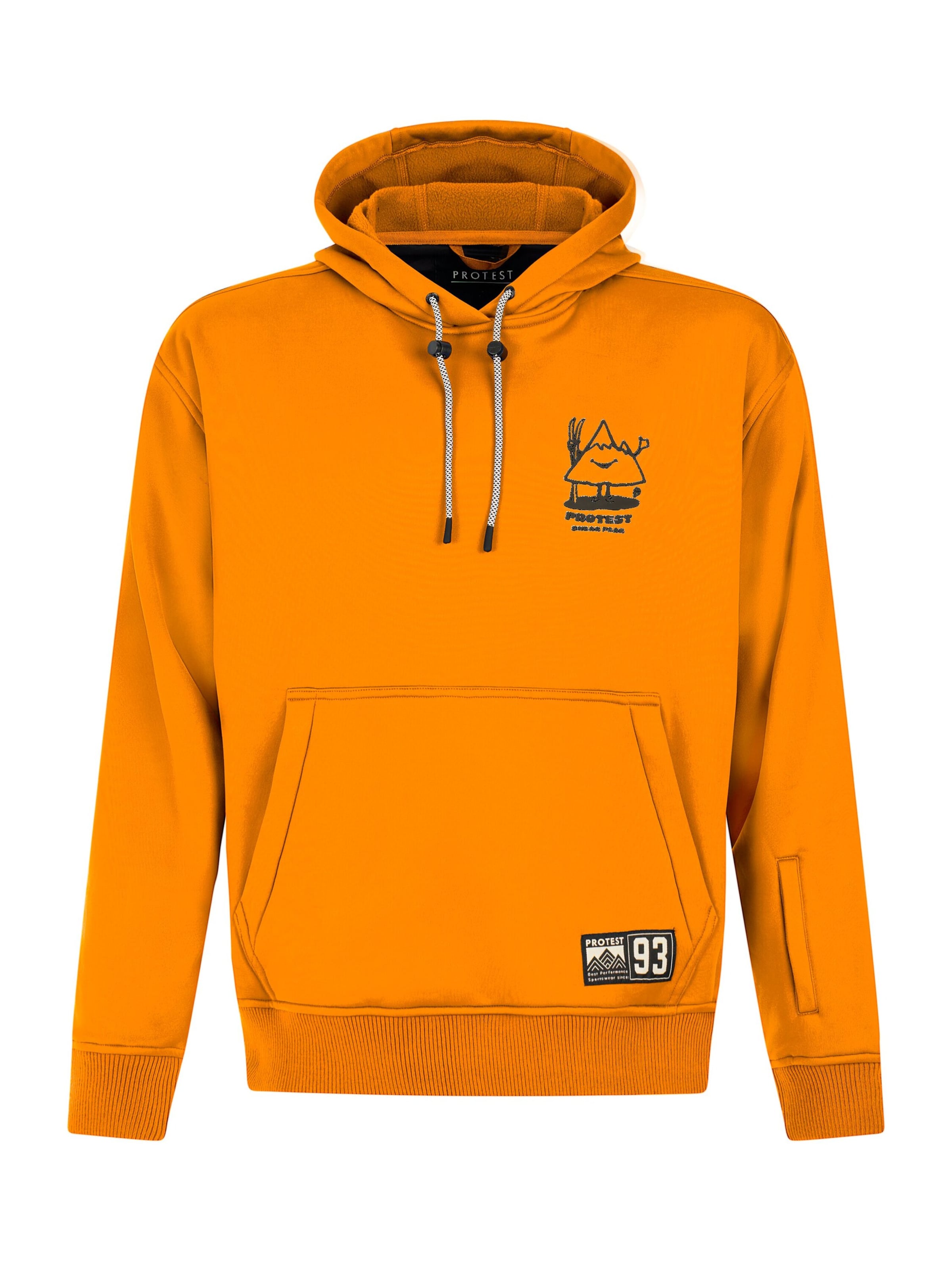 PROTEST Sweatshirt 'PRTIvo'‌‌‌‌‌‌‌‌ in Gelb: Vorderseite