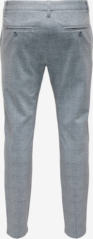 Only & Sons Slim fit Chino trousers 'Mark' in Grey