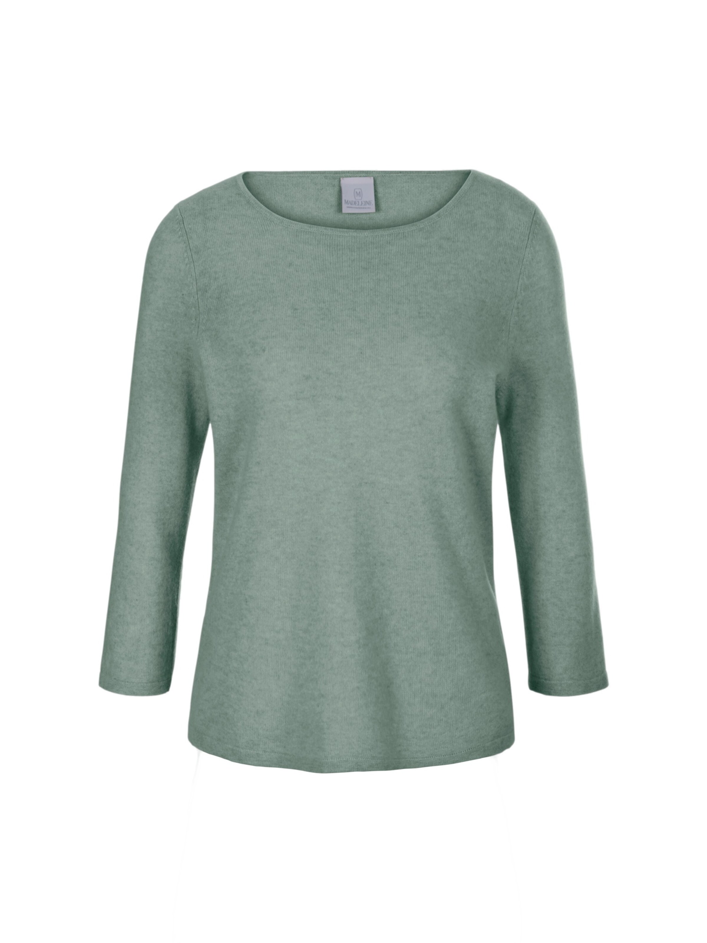 MADELEINE Trui in Groen: voorkant