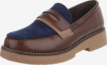 Ital-Design Slipper in Braun: Vorderseite