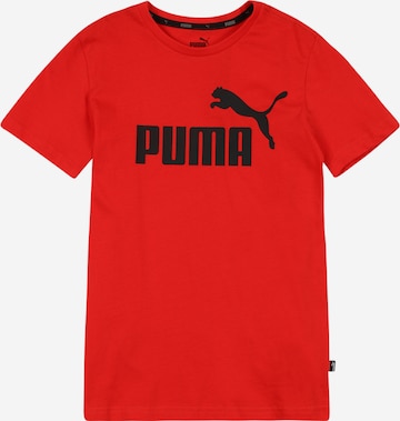 PUMA - Camiseta en rojo: frente