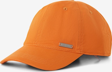 Casquette Nils Sundström en orange : devant