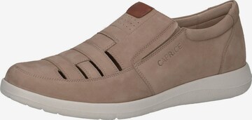 CAPRICE Mocassins in Beige: voorkant