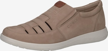 CAPRICE Moccasins in Beige: front