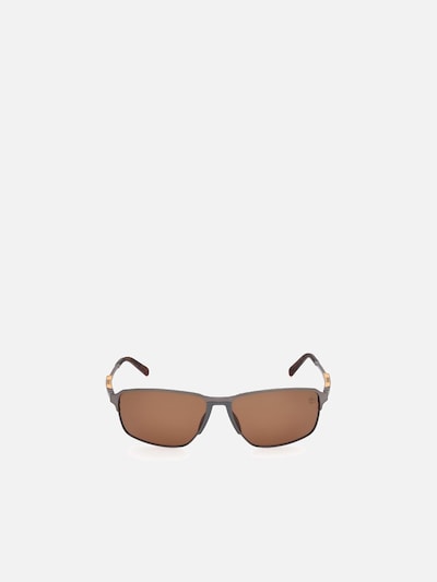 TIMBERLAND Zonnebril 'Timberland TB00040 Matte blue 60/15/145 MAN Sunglasses' in 60 in de kleur Grijs, Productweergave